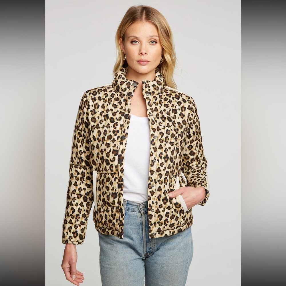 NWT Chaser Leopard print Jacket - S/M